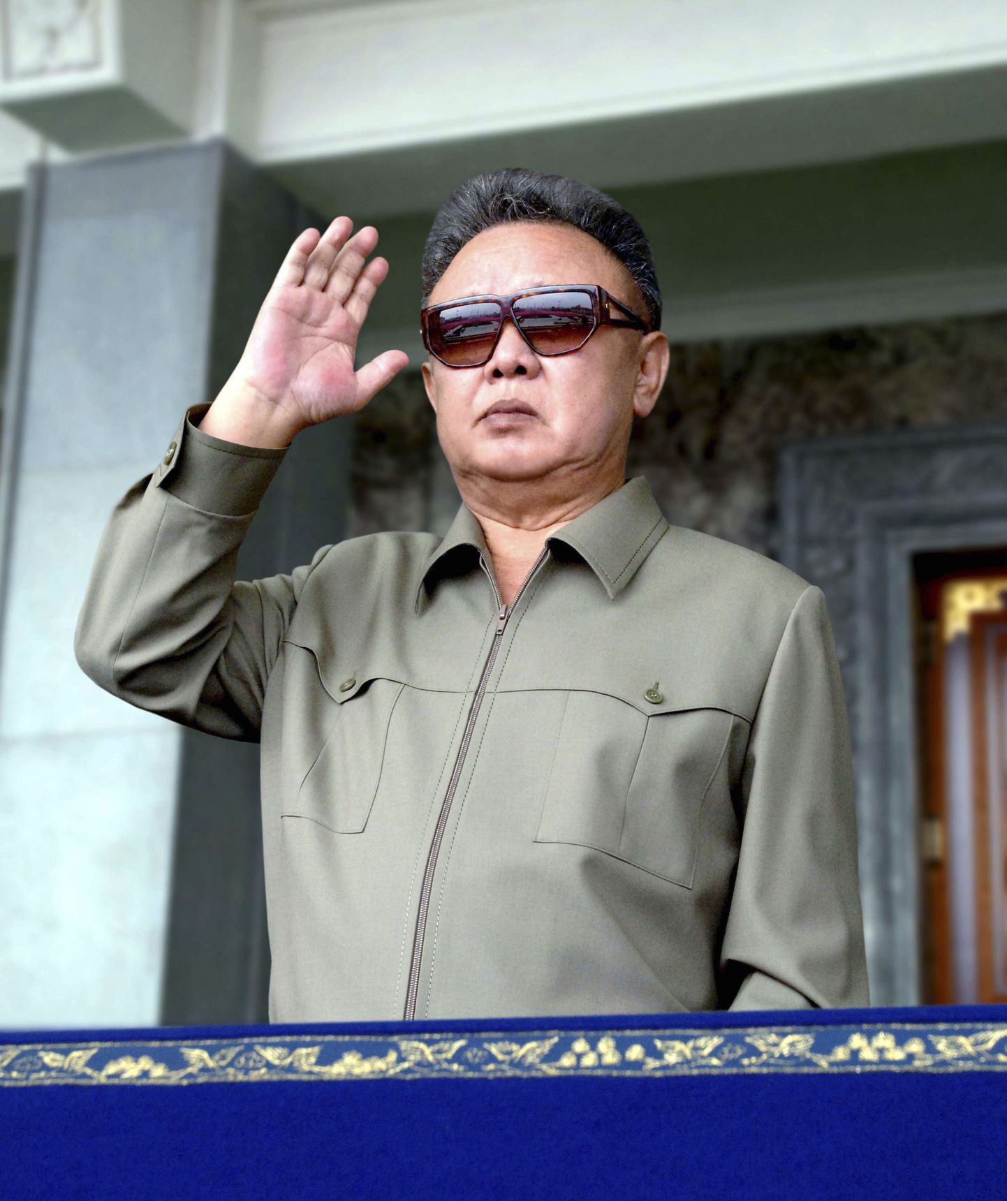 Põhja-Korea diktaator Kim jong-il.