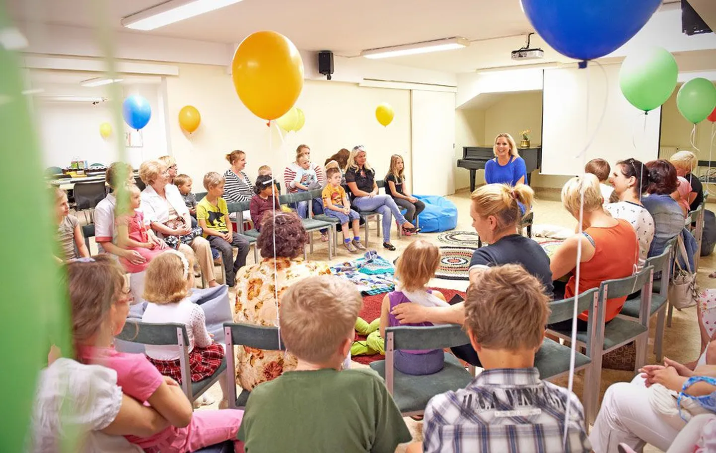 Оперная дива Аннели Пеэбо согласилась стать патронессой благотворительного фонда «День моей мечты» и встретилась вчера с малышами-пациентами Таллиннской детской больницы.