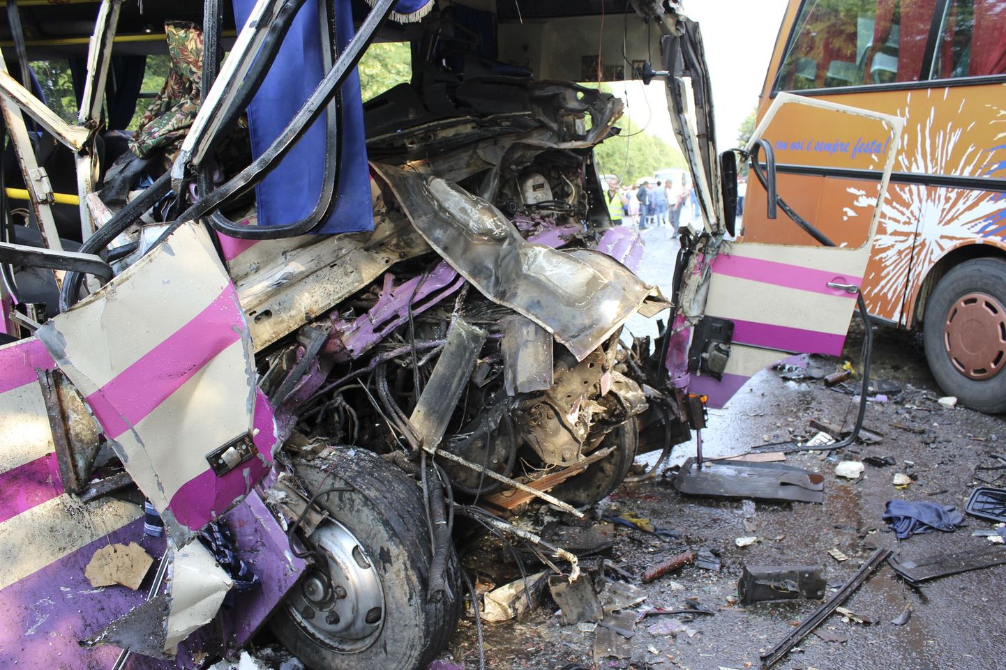 Bussiõnnetus Ukrainas
