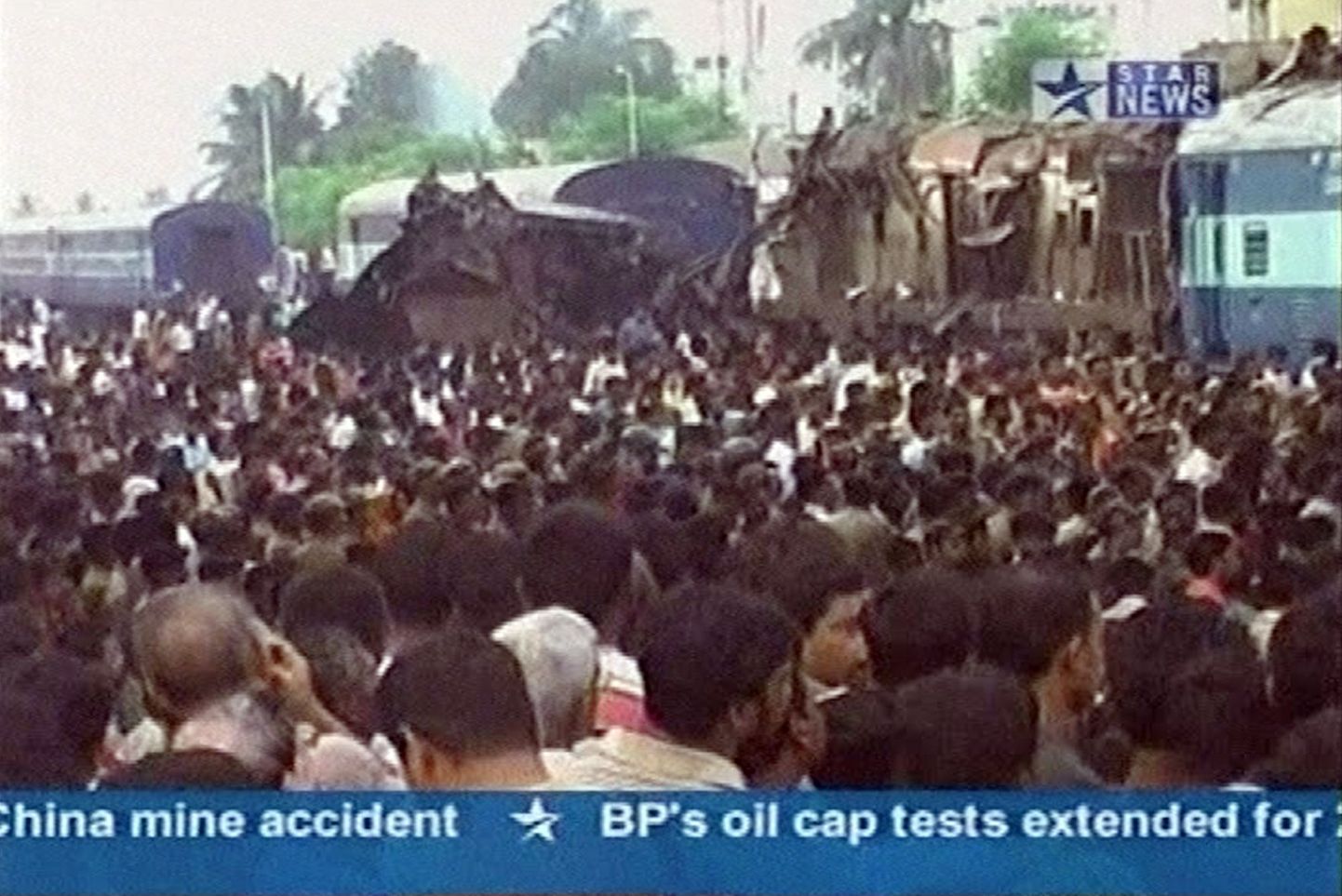 Rongiõnnetus Lääne-Bengalis Sainthias
