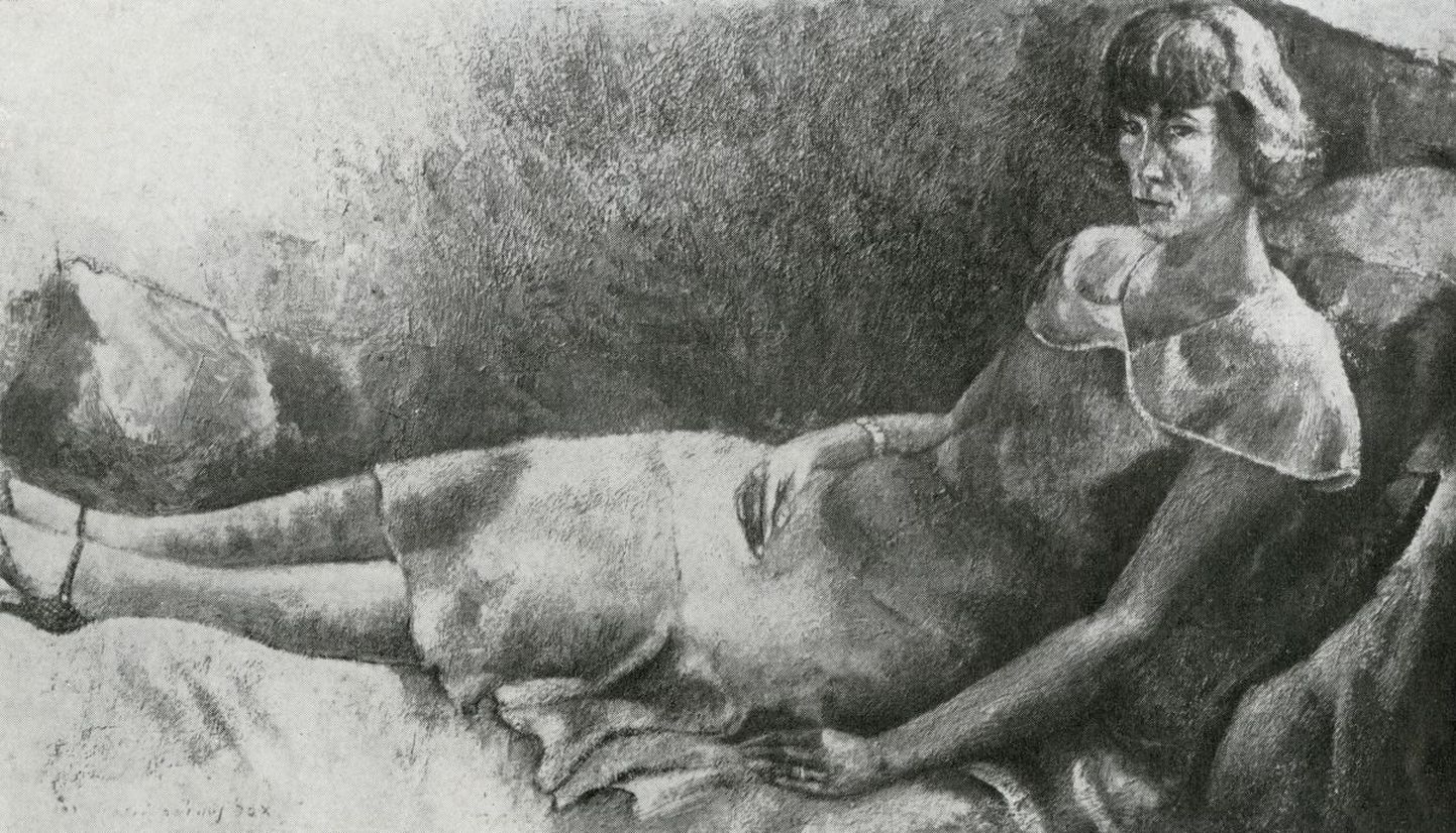 Adamson-Eric. Pr Siuts Barbaruse portree. 1930. Õli