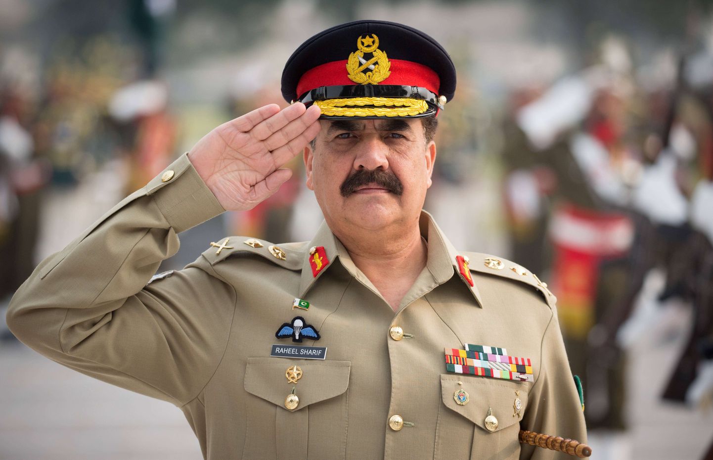 Pakistani relvajõudude ülem kindral Raheel Sharif.