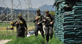 Colombia armee vabastas vasaksisside värvatud lapssõdureid