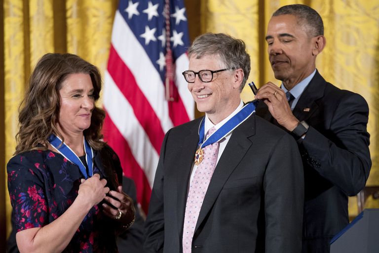 Melinda ja Bill Gates. FOTO: Andrew Harnik/AP/Scanpix