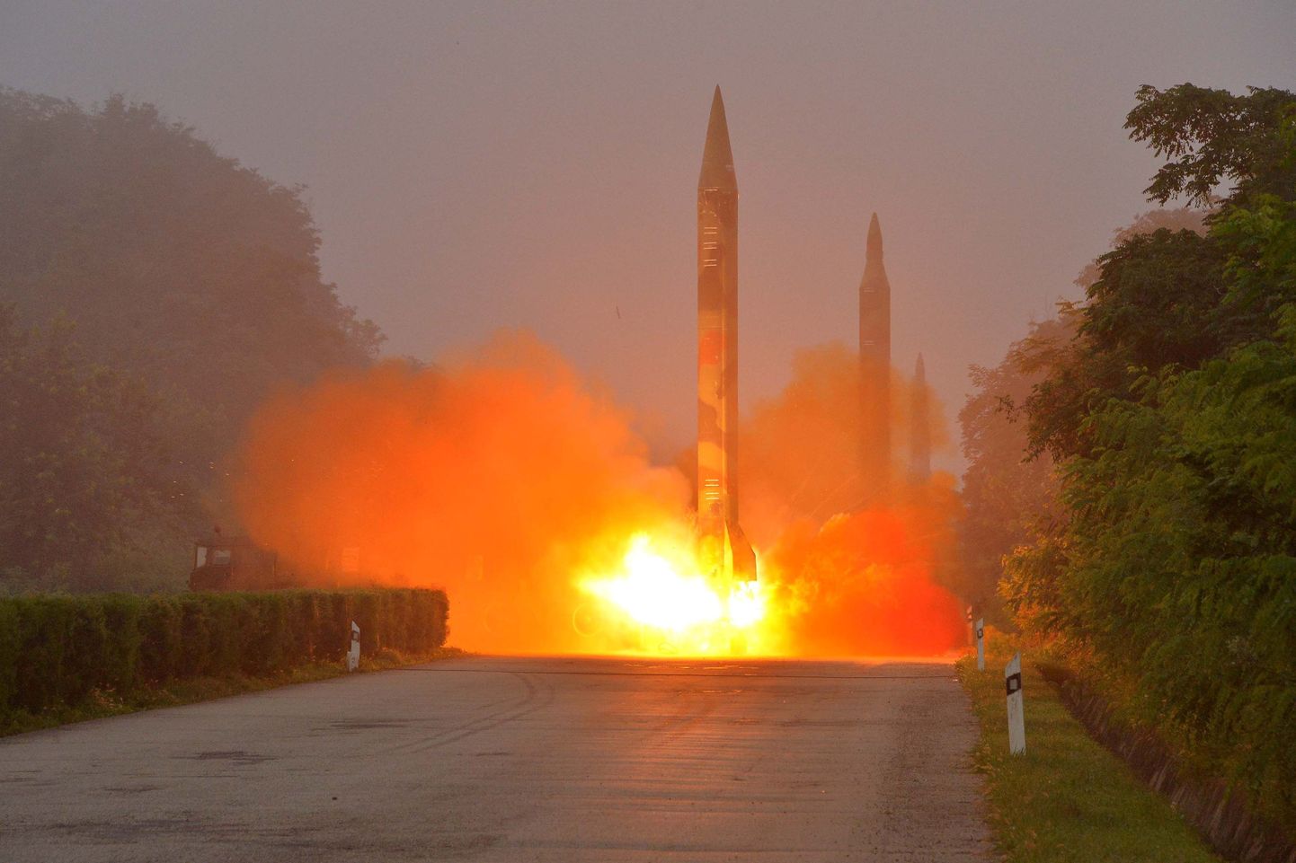 Raketikatsetused Põhja-Koreas