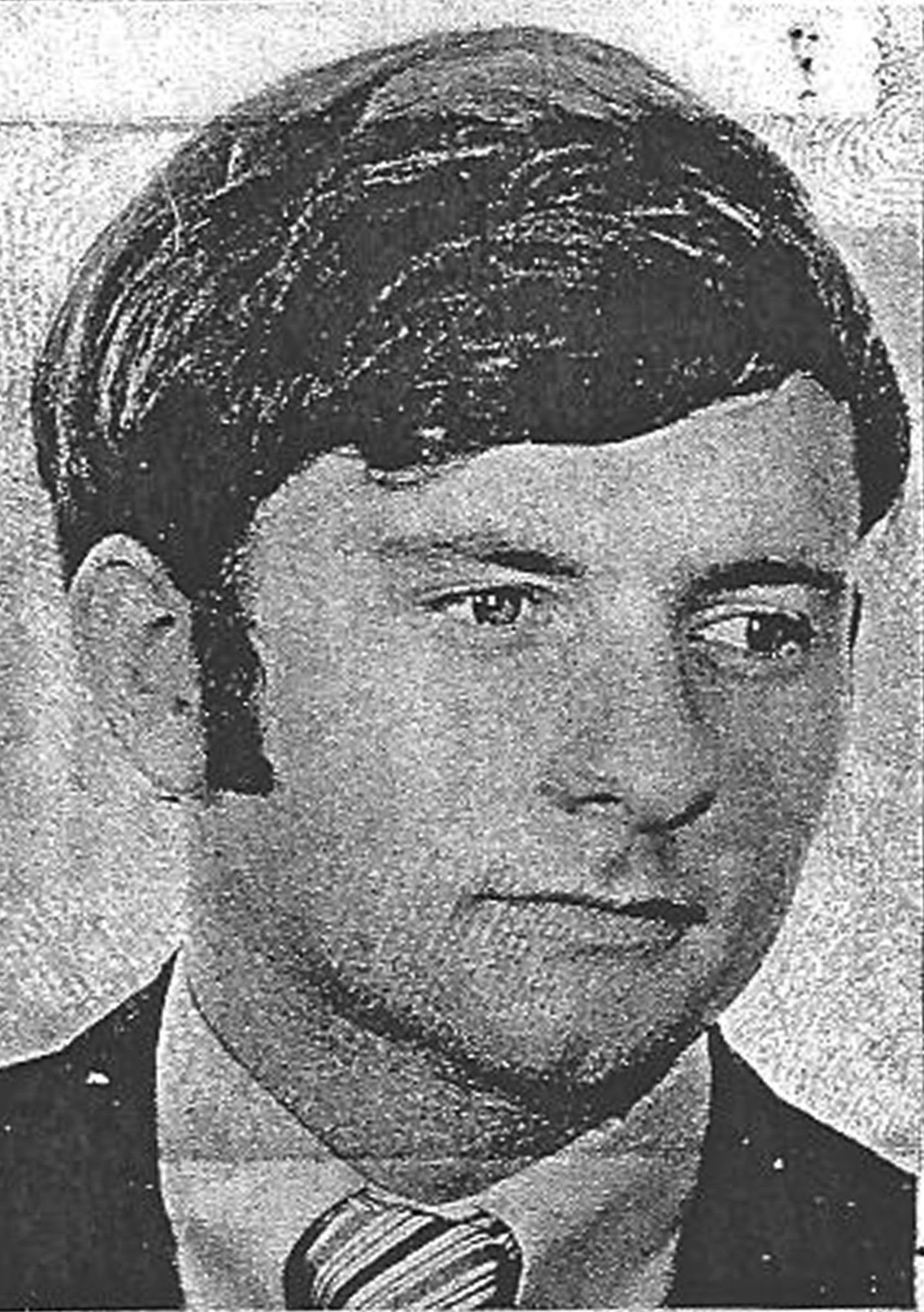 Scott Harrington 1977. aasta fotol