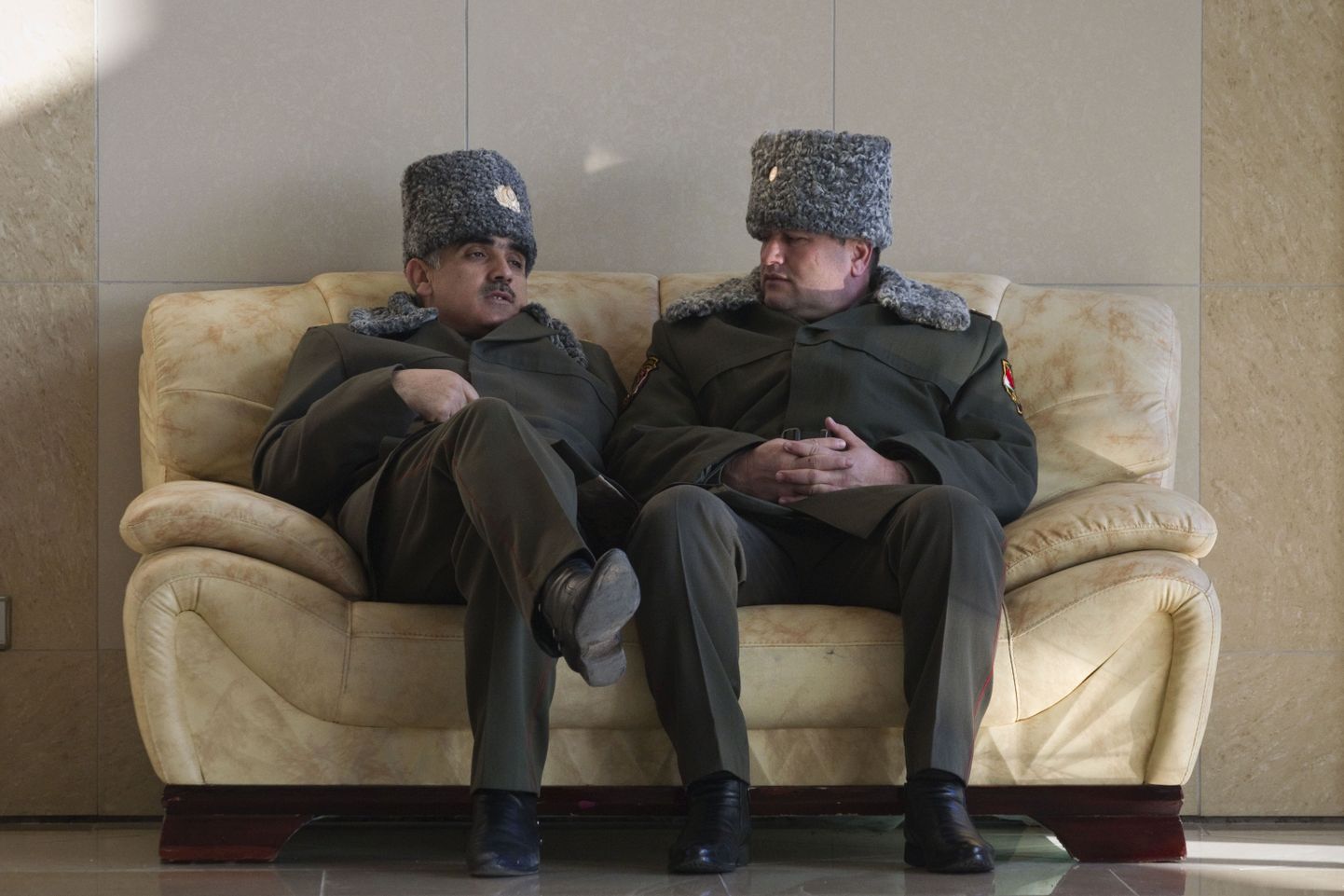Tadžikistani sõjaväelased. Pilt on illustratiivne