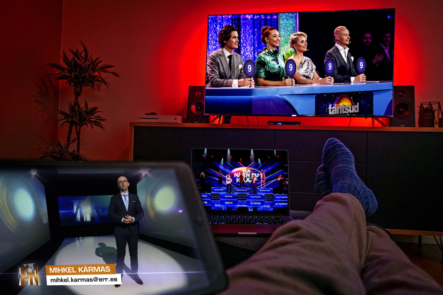 Telepilti võid ju vaadata mitme erineva seadme ekraanilt, aga nendes andmetes, mis näitavad telesaate vaatajate arvu Eestis, läheb arvesse vaid see saade, mida näitab televiisor.