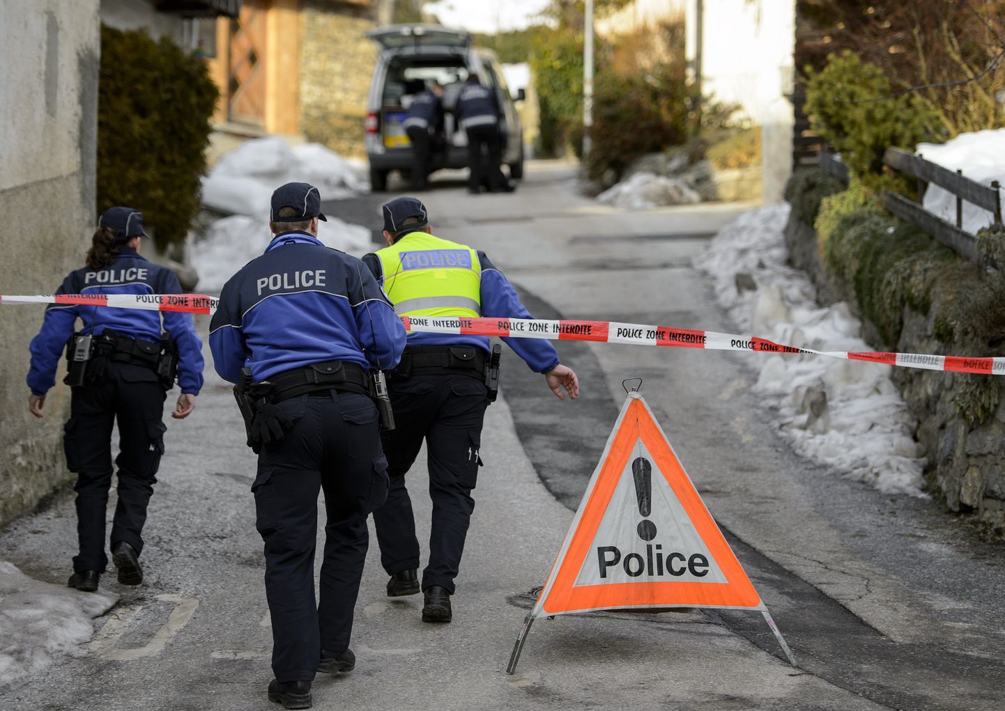 Šveits Daillon, kus möödunud nädalal aset leidnud tulistamises kaotas elu kolm inimest