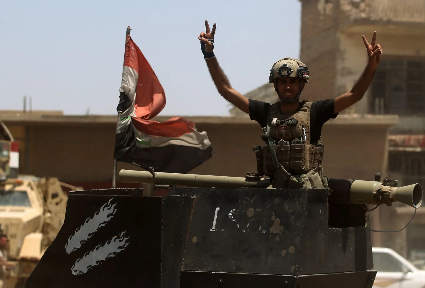 Iraagi valitsusvägede liige.