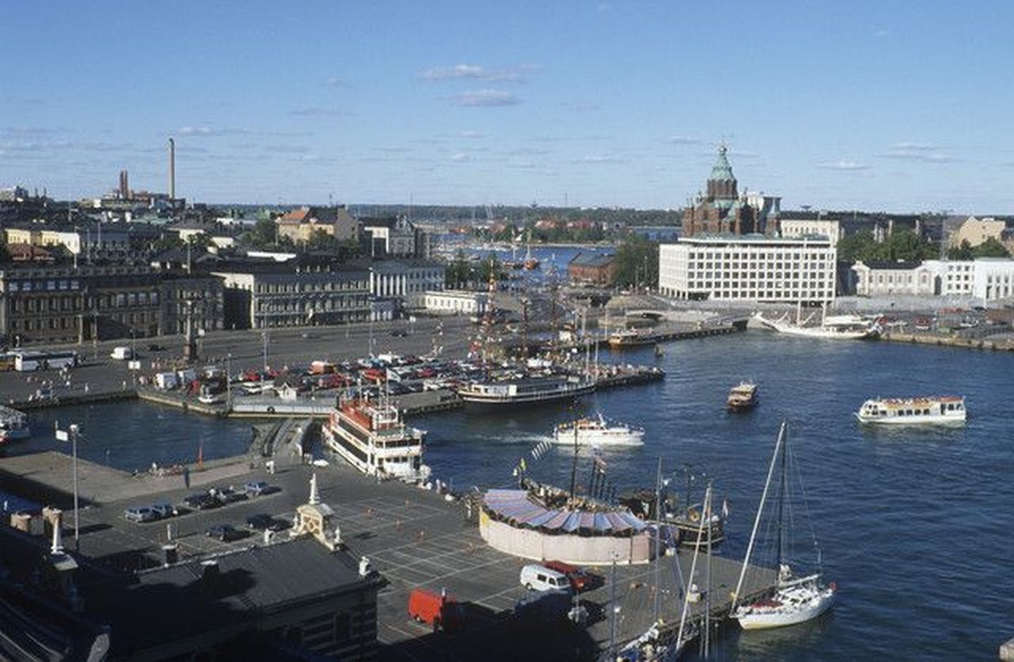 Vaade Helsingi sadamale