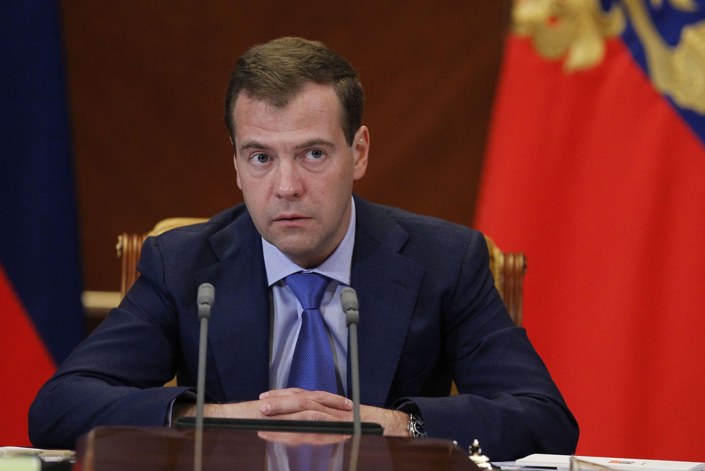 Vene president Dmitri Medvedev