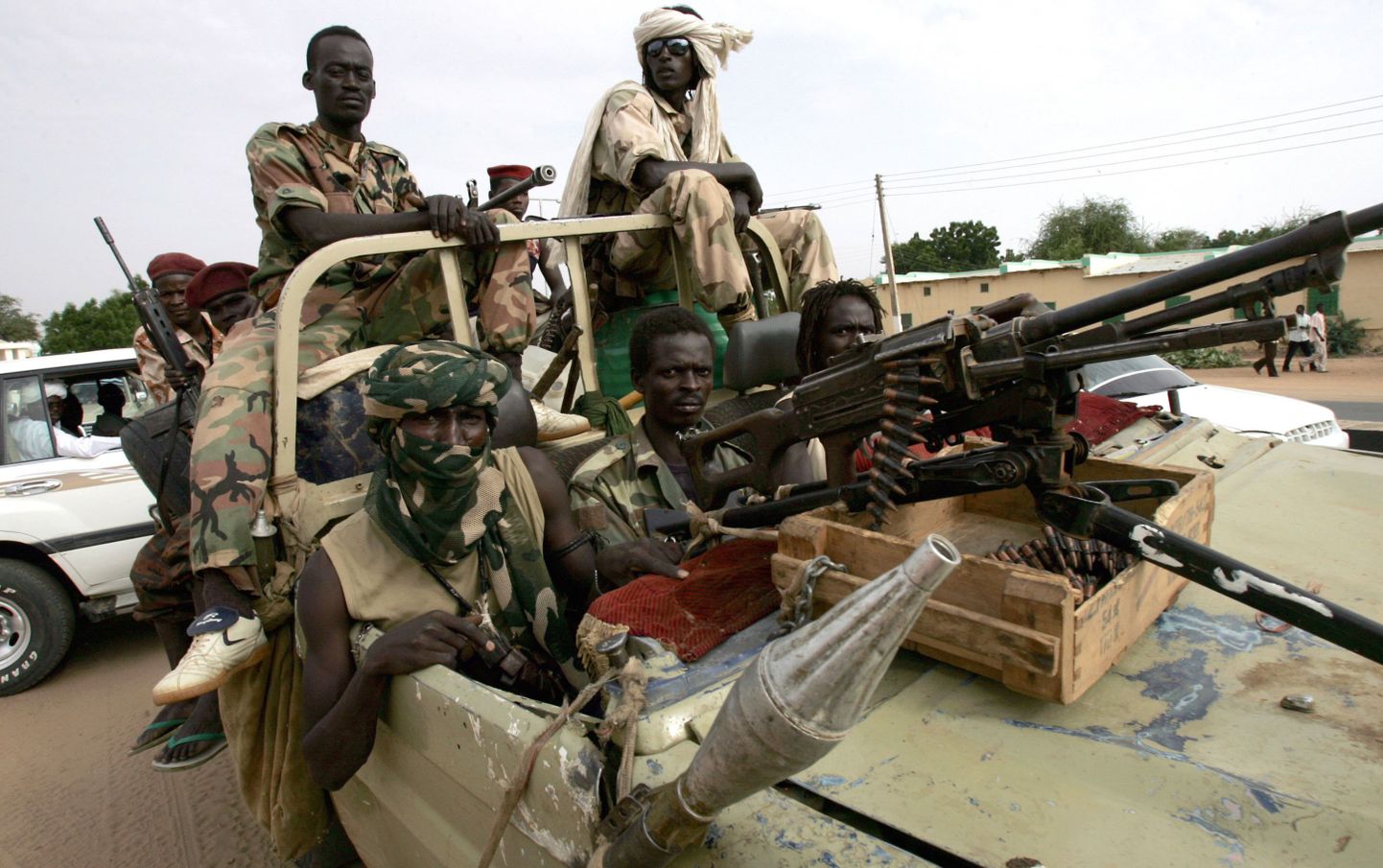 Sudaani Vabastusarmee SLA mässulised.
