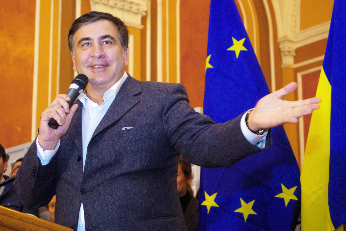 Odessa kuberner Mihheil Saakašvili.