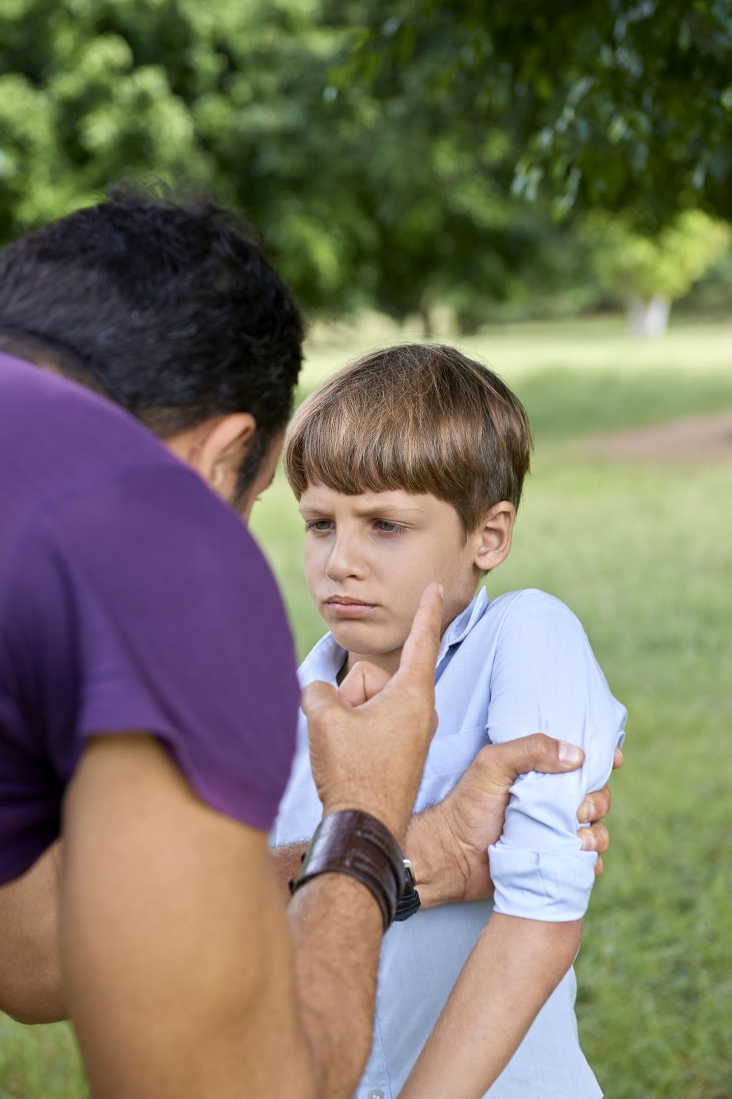 Lapse käitumise taga võib olla kodune vägivald.