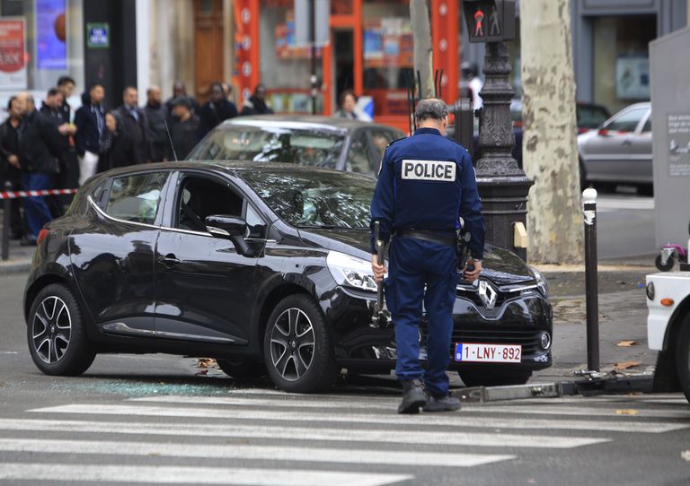 Terroristi renditud Renault Clio. Foto: Scanpix