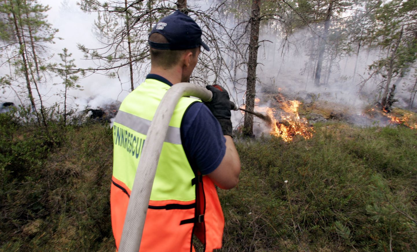 Mõne aasta eest Illuka vallas Agusalu suurpõlengu kustutamisel olid abis ka päästjad Soomest.