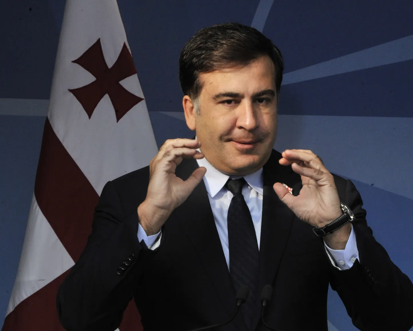 Gruusia president Mikheil Saakašvili