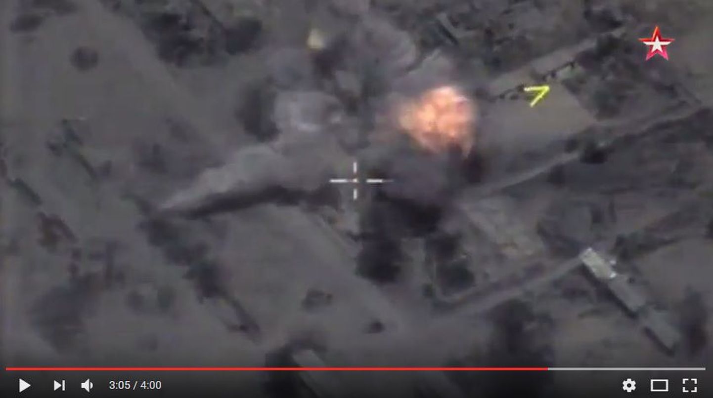 Россия атаковала ИГ «Калибрами».