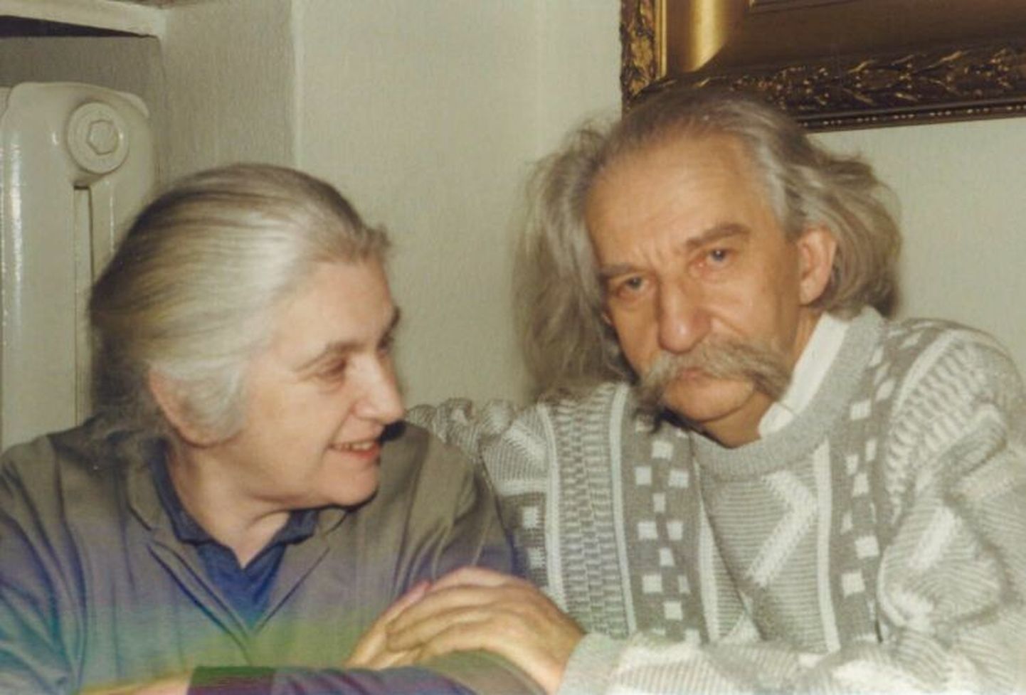 Зара Григорьевна Минц и Юрий Михайлович Лотман.