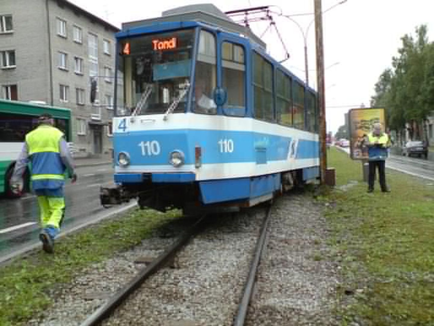Avarii teinud trammis märgistatud sõidutalongi saab ka teistes ühissõidukites kasutada.