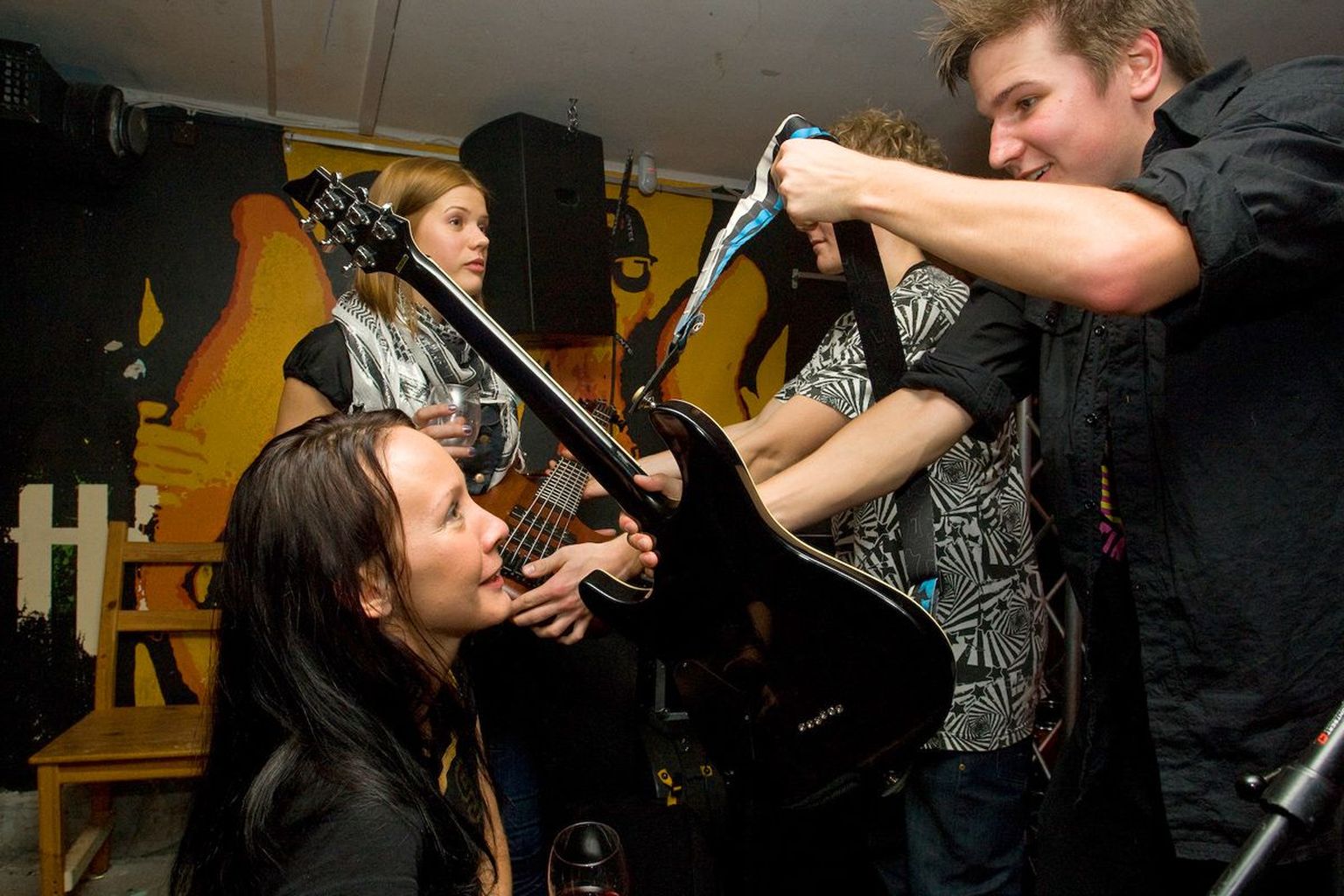 Groundhog Day video «Tagajärg» esitlus Rockstarsis, Tallinnas, 22. oktoober 2008