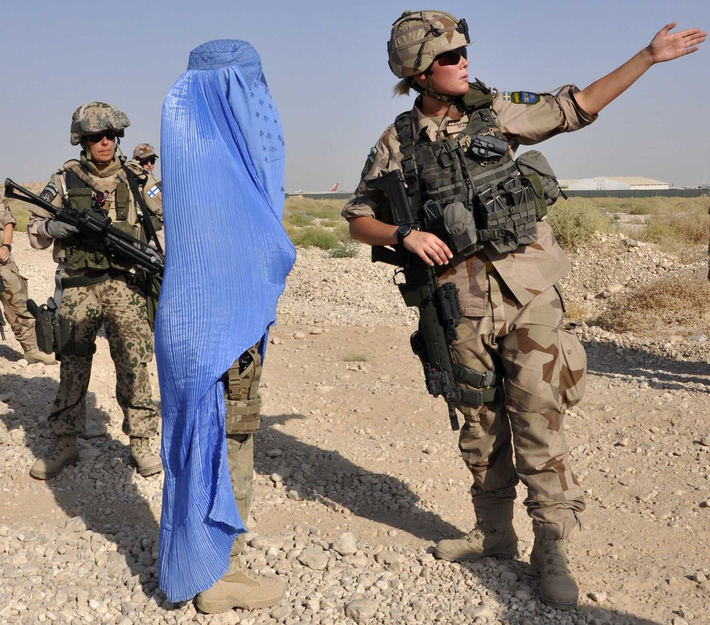 Rootsi sõdurid Afganistanis.