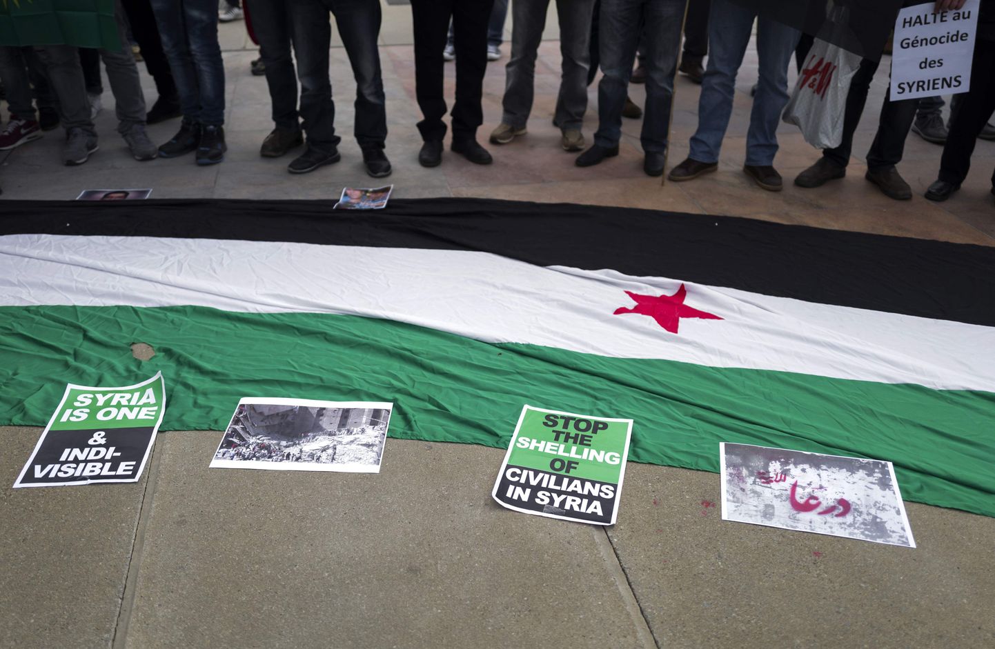 Представители сирийской оппозиции прибыли на переговоры в Женеву. Иллюстративное фото.