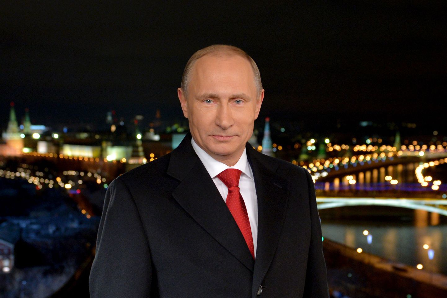 Vladimir Putin traditsioonilise uusaastakõne ajal üleriigilises televisioonis.