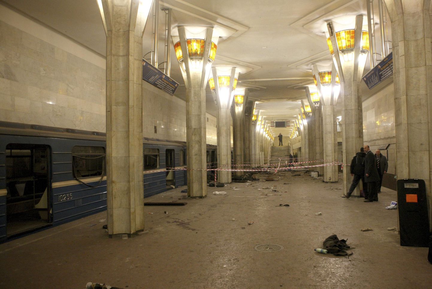 После взрыва в минском метро