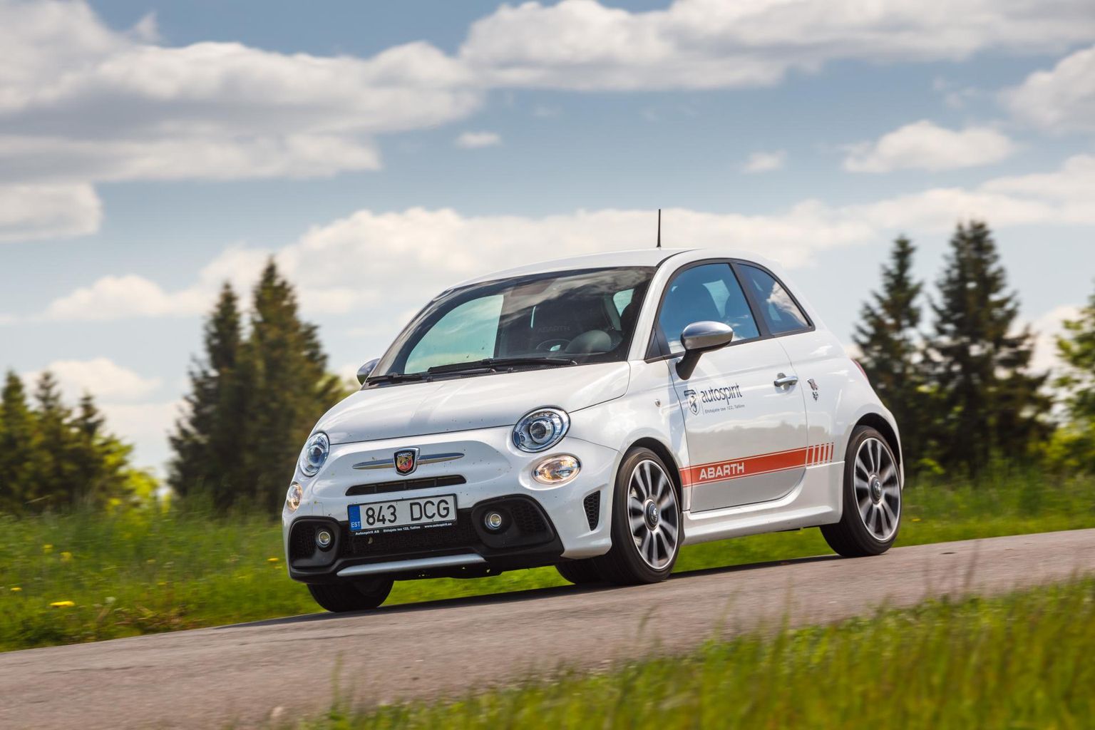 Abarth 595 Turismo. Tallinn–Orgita. 03-06-2021. FOTO: Pille Russi