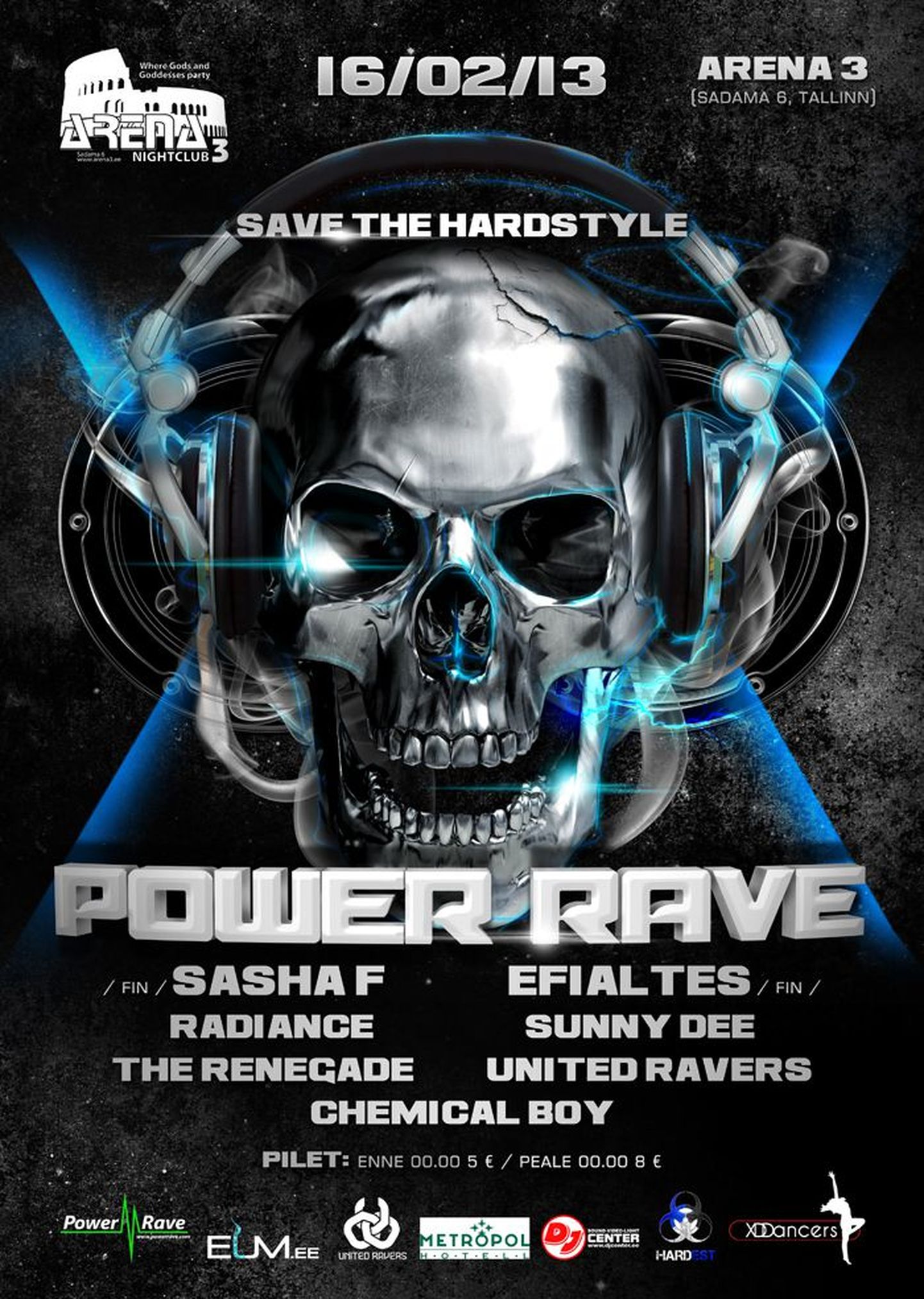 Power Rave alustab 2013 aastal suurelt