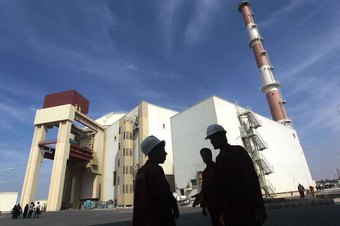 Ehitusjärgus tuumajaam Iraanis.