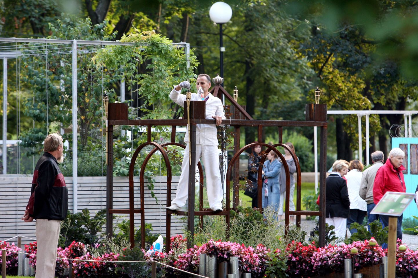Tallinna lillefestivali lõpetamine eelmisel aastal.