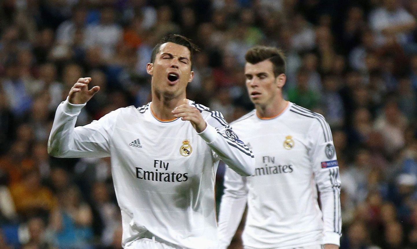 Cristiano Ronaldo (vasakul) ja Gareth Bale.