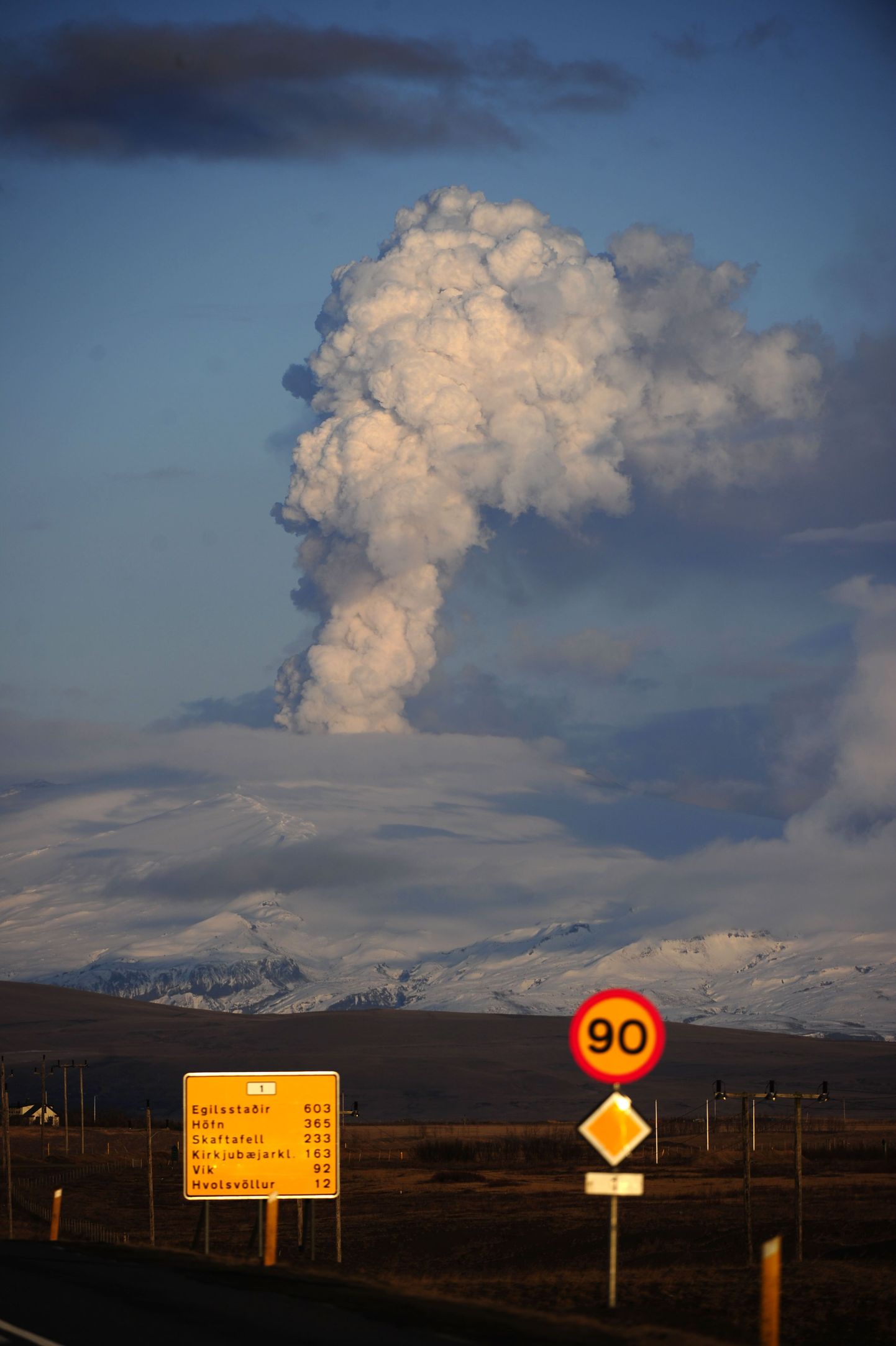 Islandi Eyjafjallajökulli liustiku vulkaan
