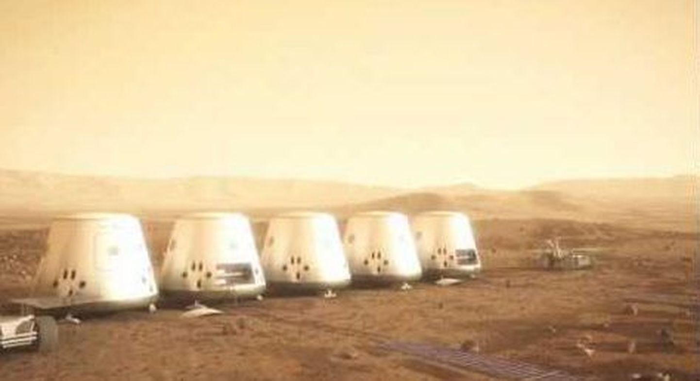 Kunstniku nägemus Marsi kolooniast