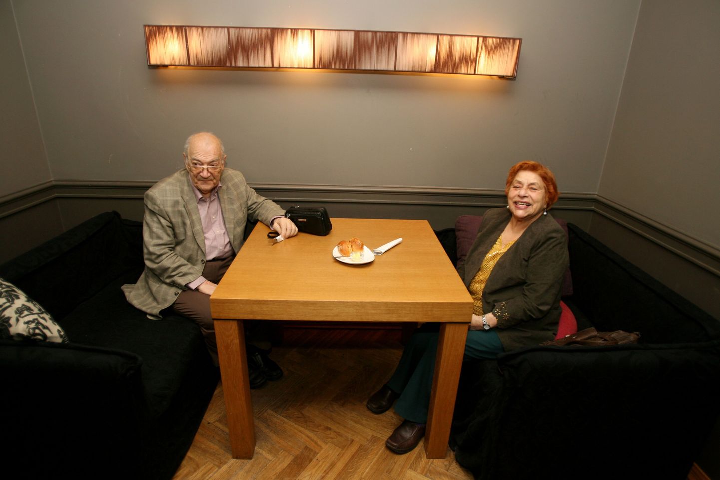 Maletajad Werneris 2008. aastal
Pildil Viktor Kortshnoi ja Larissa Volpert.