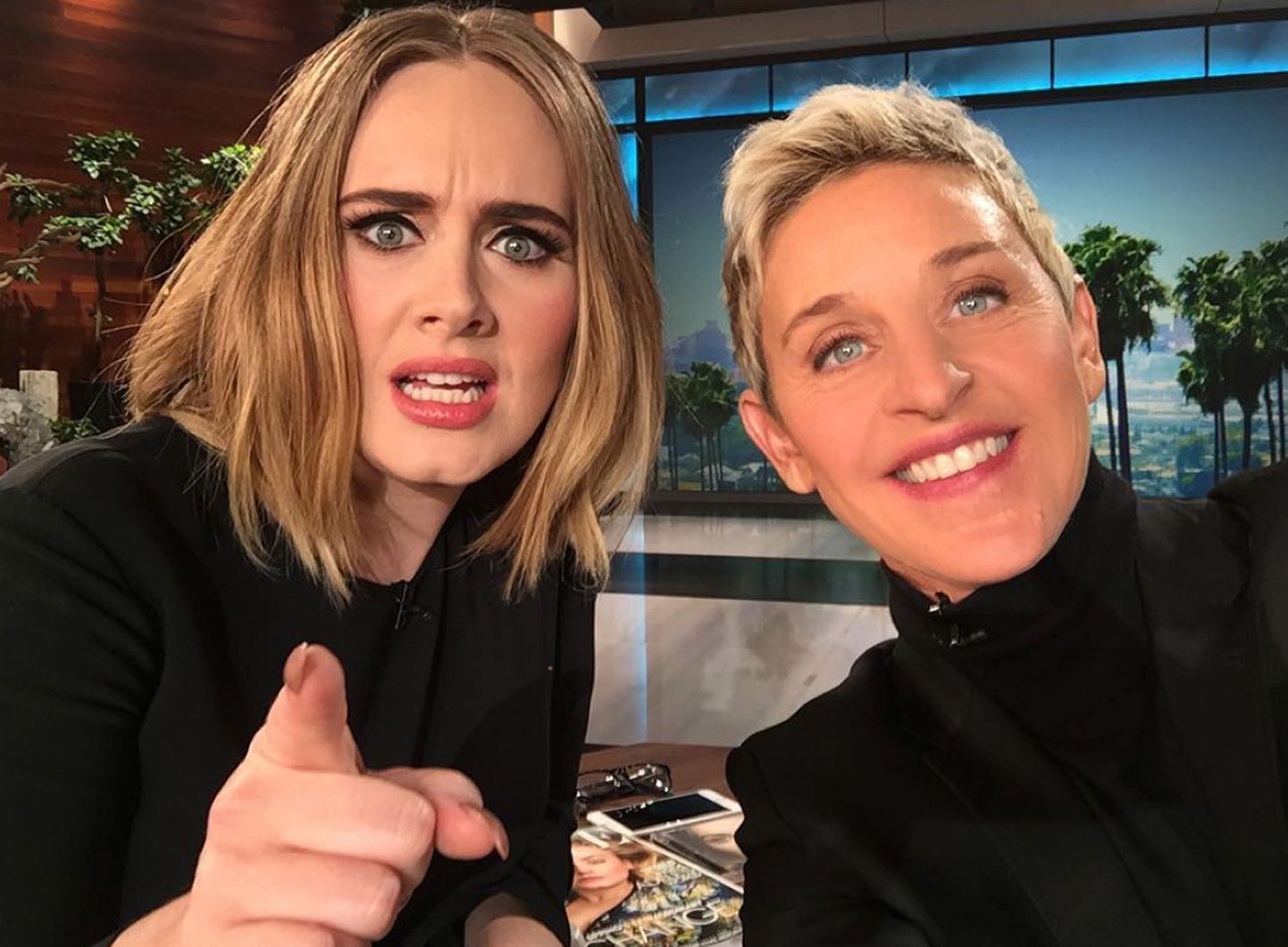 Adele ja Ellen DeGeneres