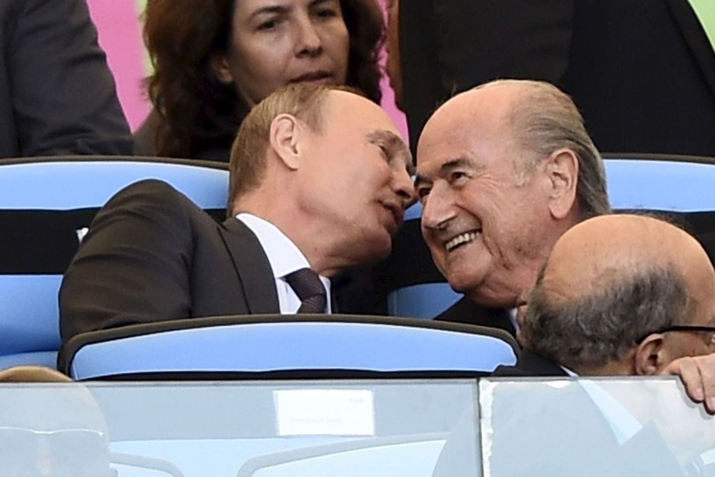 Vladimir Putin ja Sepp Blatter.