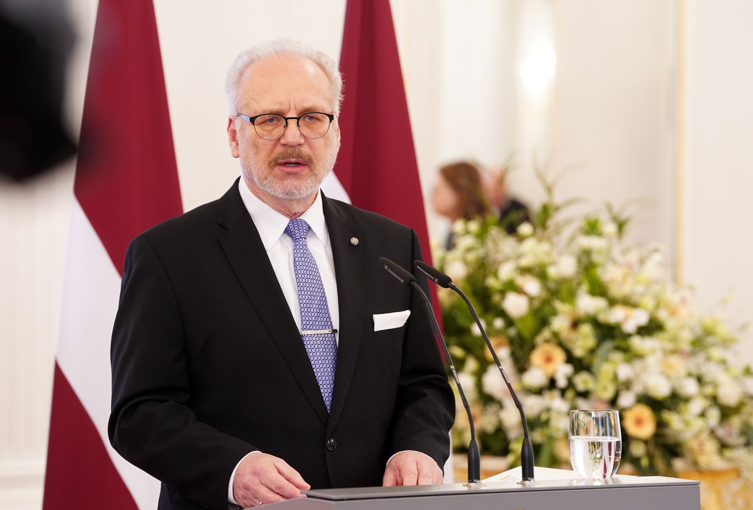 Latvijas Valsts prezidents Egils Levits.