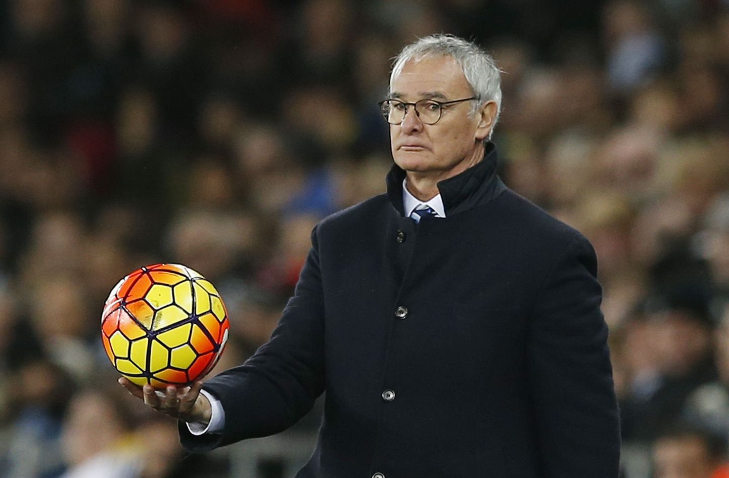 Leicester City peatreener Claudio Ranieri.