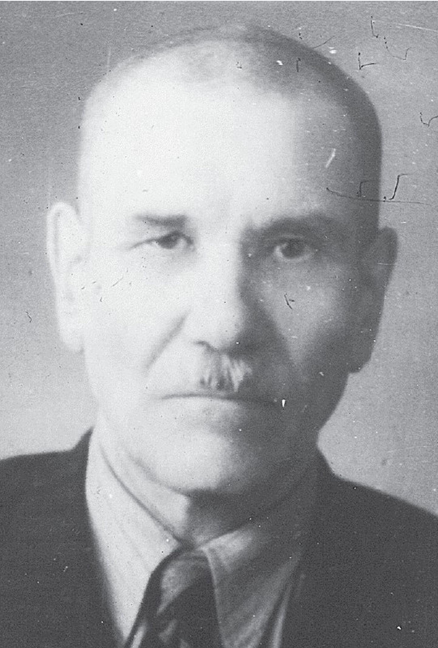 Rudolf Liivoja foto aastast 1957, mil ta sai teenete eest nõukogude eripensioni.