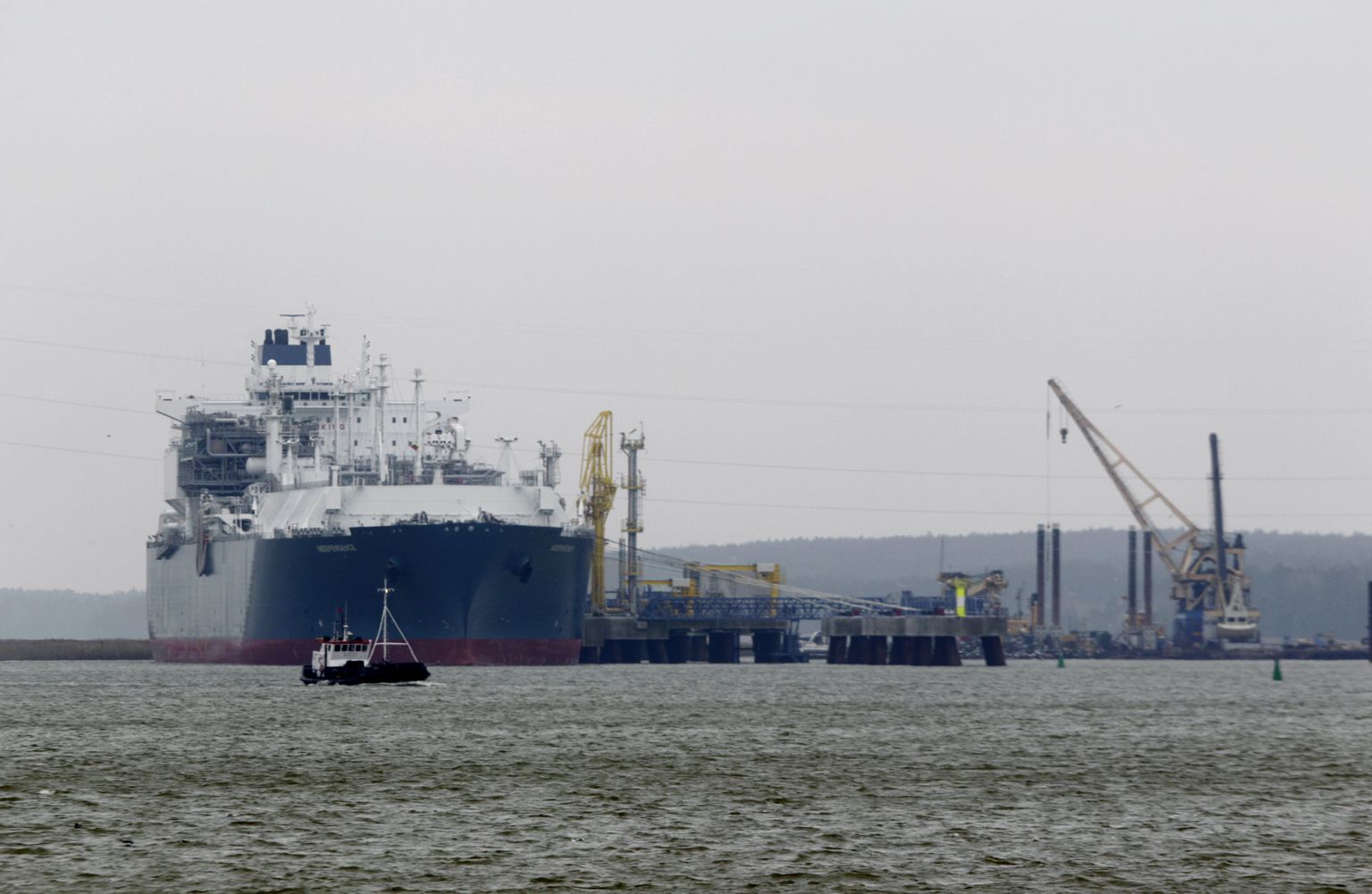 Klaipeda LNG terminal.