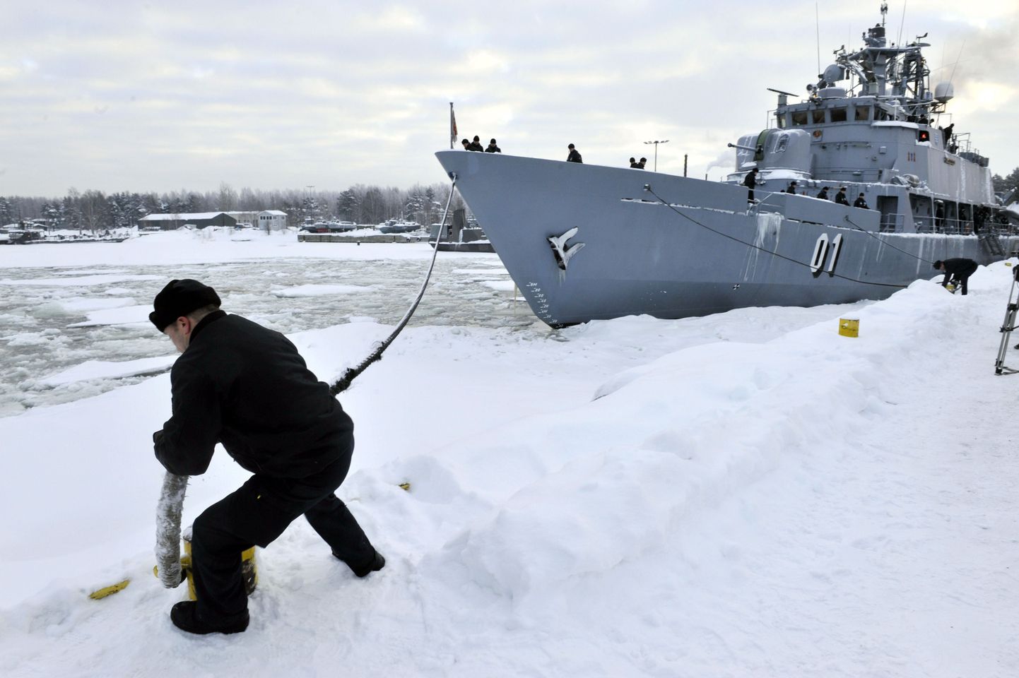 Miinilaev Pohjanmaa lahkus Soomest 5. jaanuaril.