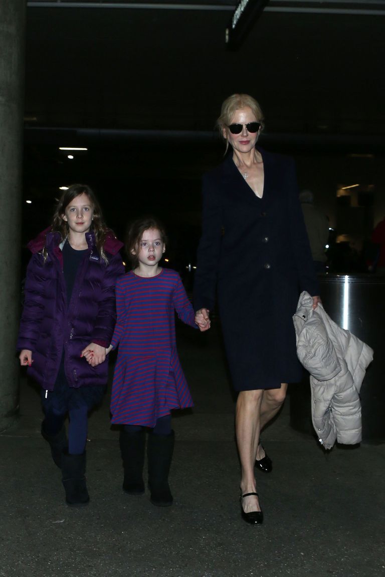 Nicole Kidman tütarde Sunday ja Faith´iga / Scanpix