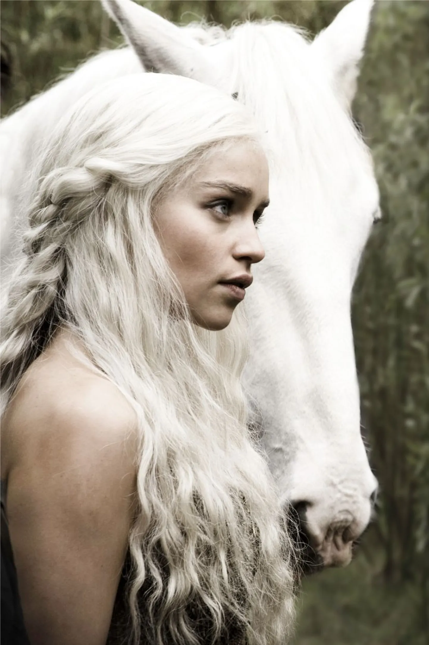 Troonide mäng. Karakter: Daenerys Targaryen, näitleja: Emilia Clarke