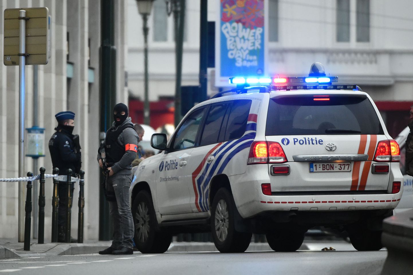 Belgia politseinikud.