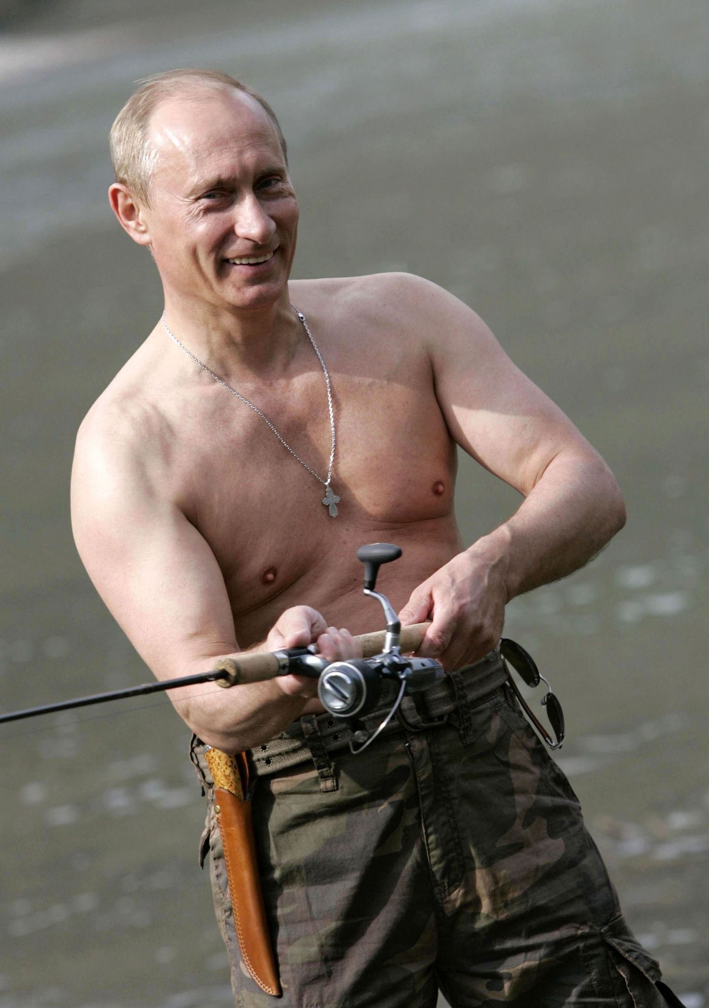 Vladimir Putin kalastamas (2007)