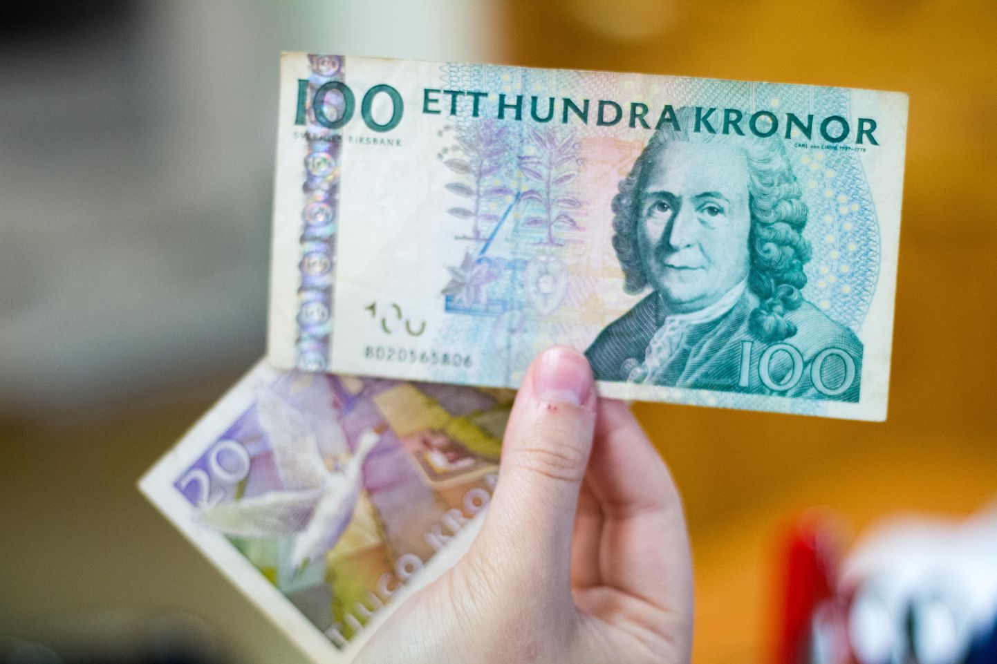 Järgmisena lähevad Rootsis vahetusse 100kroonised. Seega tasuks kuupäevadel silm peal hoida, et kauplustes ei tekiks segaseid olukordi aegunud rahaga.